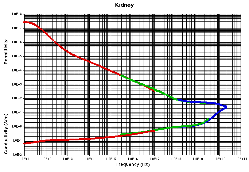 Kidney Experimental Data Plot